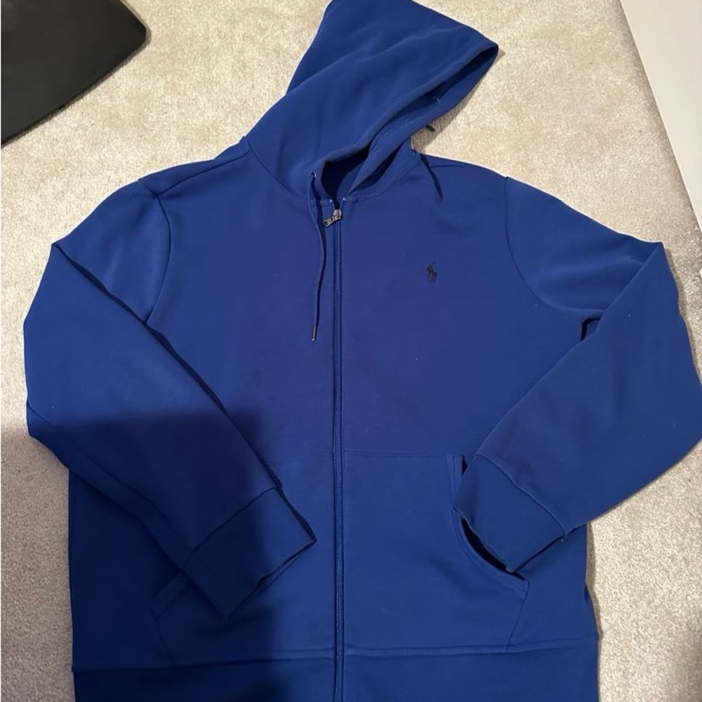 Polo Ralph Lauren blue zip up